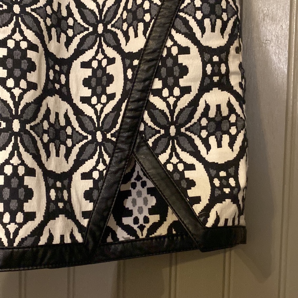 Express Retro Patterned Mini Skirt - image 5